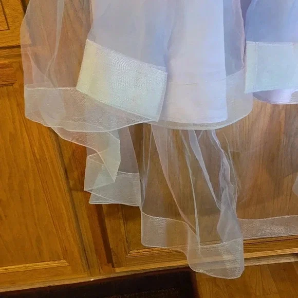 Rare Editions Cold Shoulder Costume Back Train big girls Size 12 - Picture 4 of 13